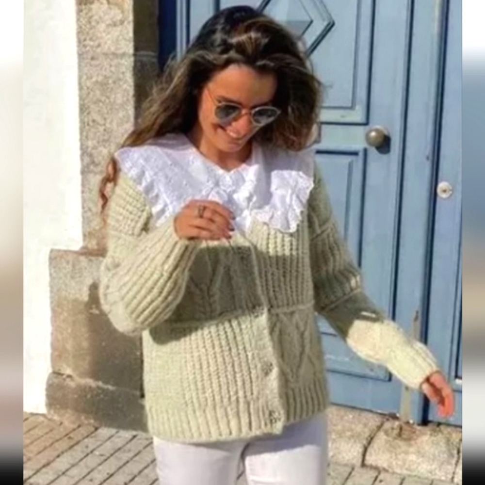 Zara Patchwork Cardigan - image 5